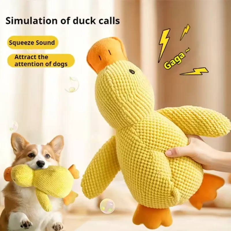 Interactive Plush Dog Toy