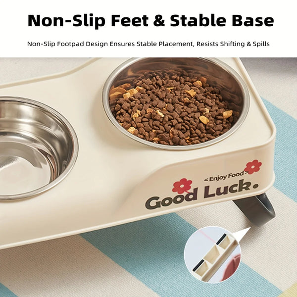 Elevated Pet Dining Set
